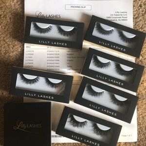 Lily lashes and lash compact, all new!